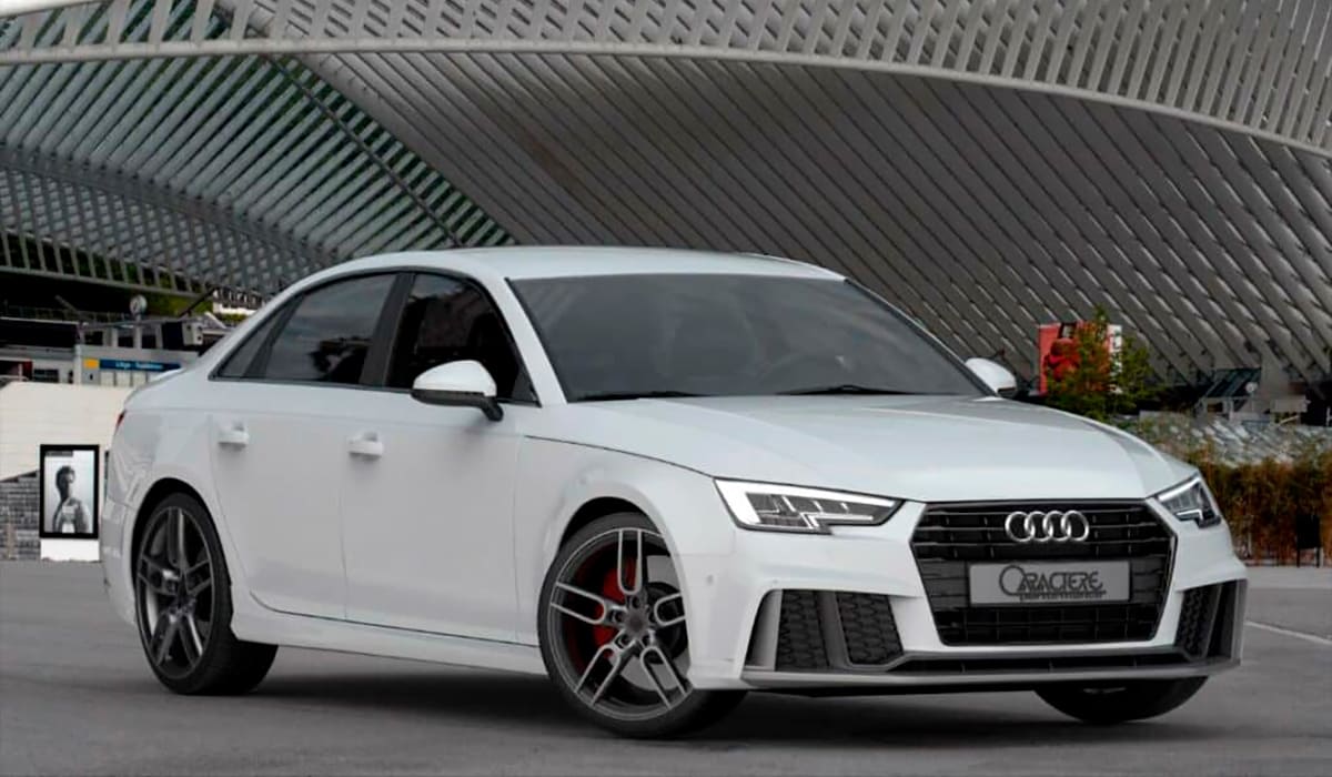 Обвес Caractere Audi A4 B9 2019 2018 2017 2016 2015