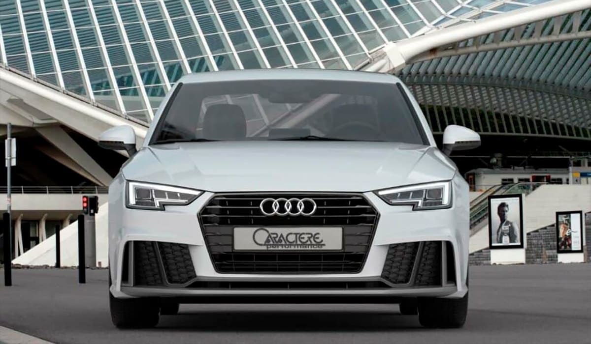 Обвес Caractere Audi A4 B9 2019 2018 2017 2016 2015