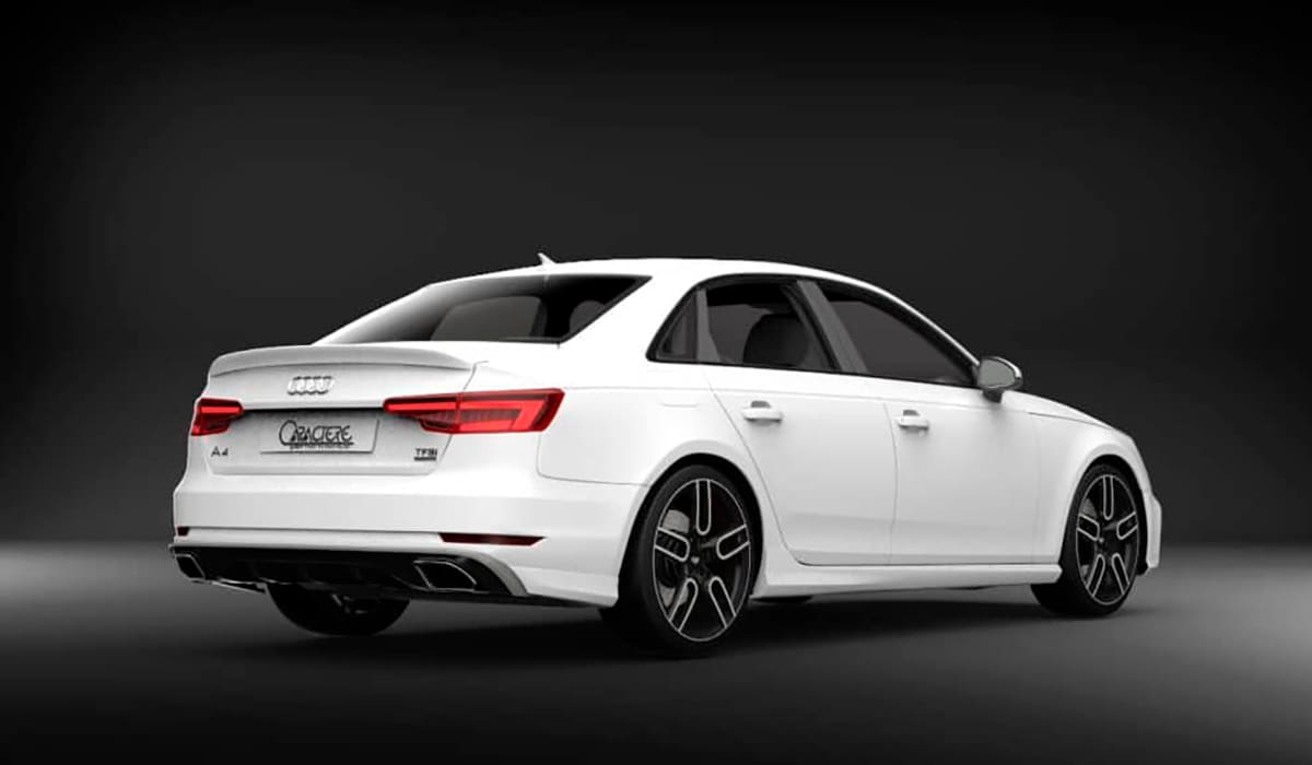 Обвес Caractere Audi A4 B9 2019 2018 2017 2016 2015