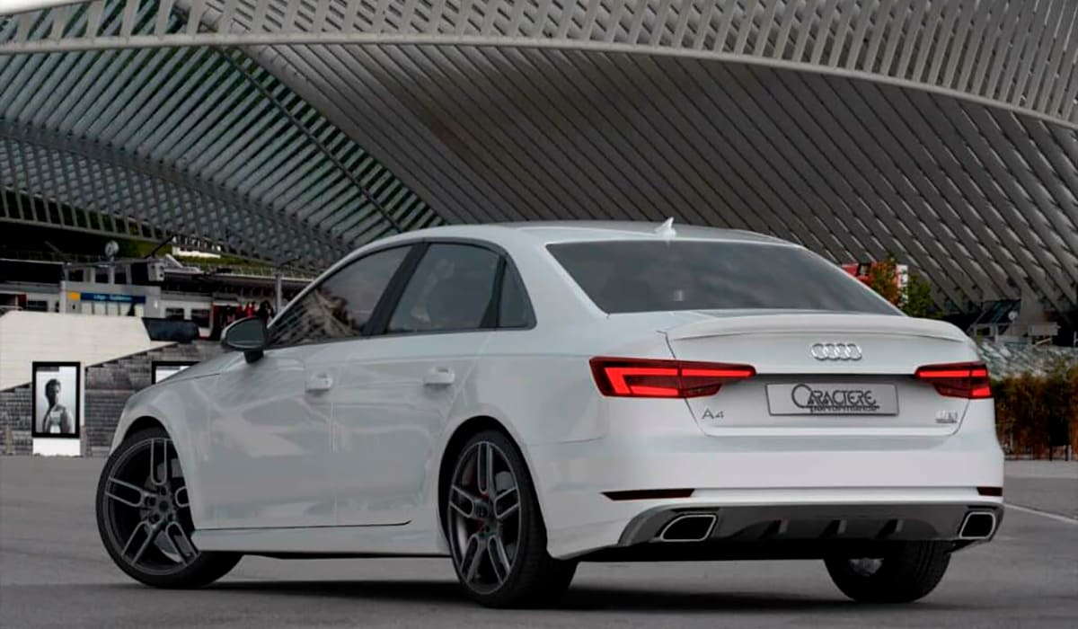 Обвес Caractere Audi A4 B9 2019 2018 2017 2016 2015