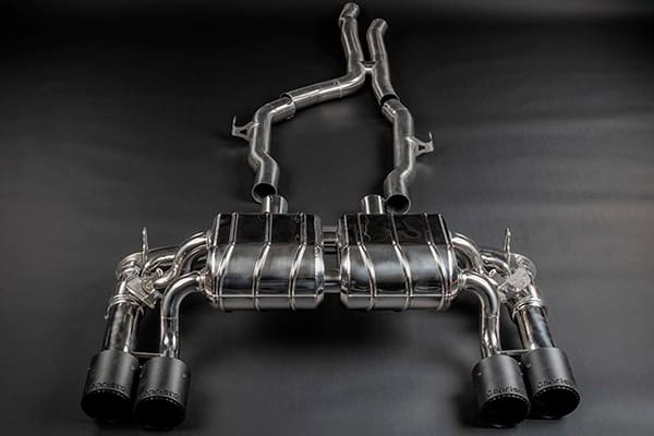 Выхлопная система Capristo BMW M2 F87 2021 2020 2019 2018 2017