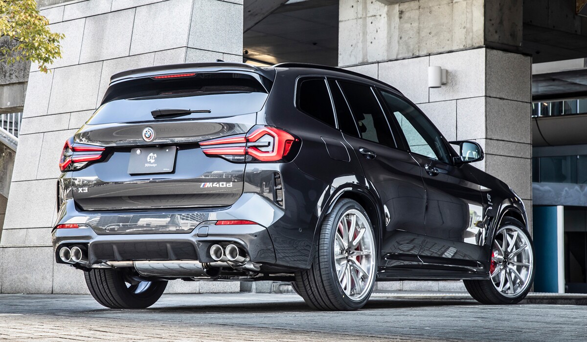 Обвес 3D Design BMW X3 G01 LCI 2024 2023 2022 2021 2020