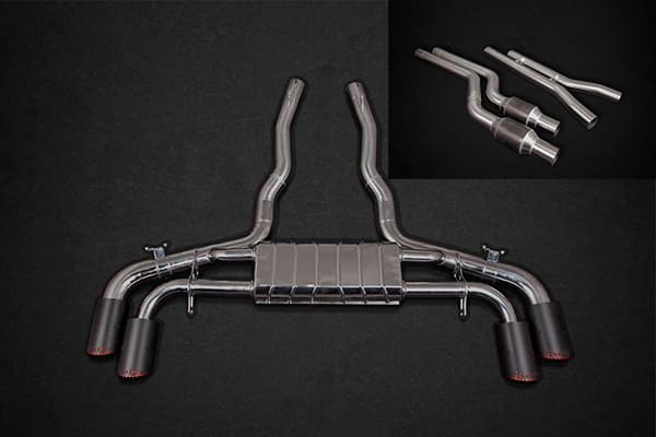 Выхлопная система Capristo BMW X6M F96 2022 2021 2020