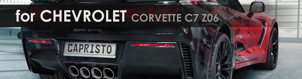 Выхлопная система Capristo Chevrolet Corvette C7 2019 2018 2017 206 2015 2014