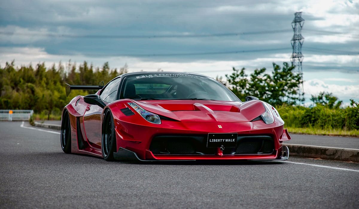 Обвес LB Silhouette Ferrari 458