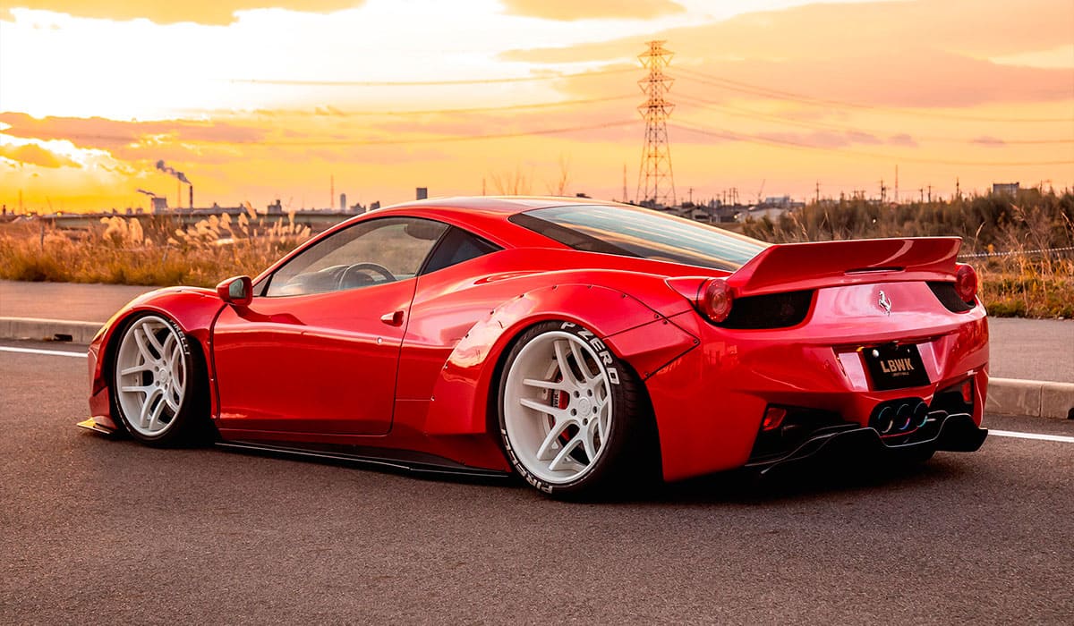 Обвес Liberty Walk Ferrari 458