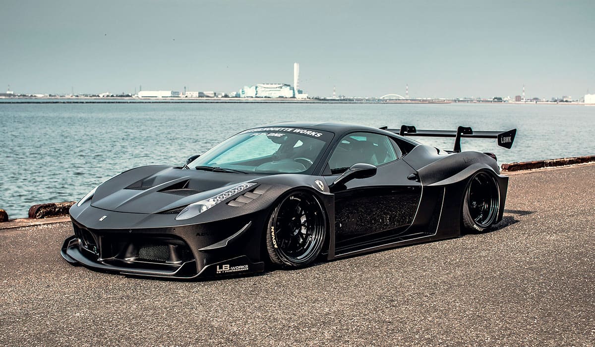Обвес LB Silhouette Ferrari 458