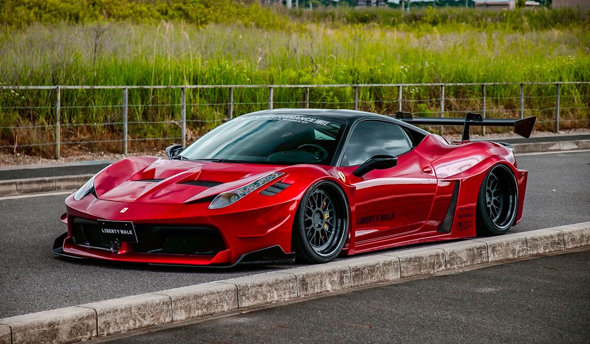 Обвес LB Silhouette Ferrari 458