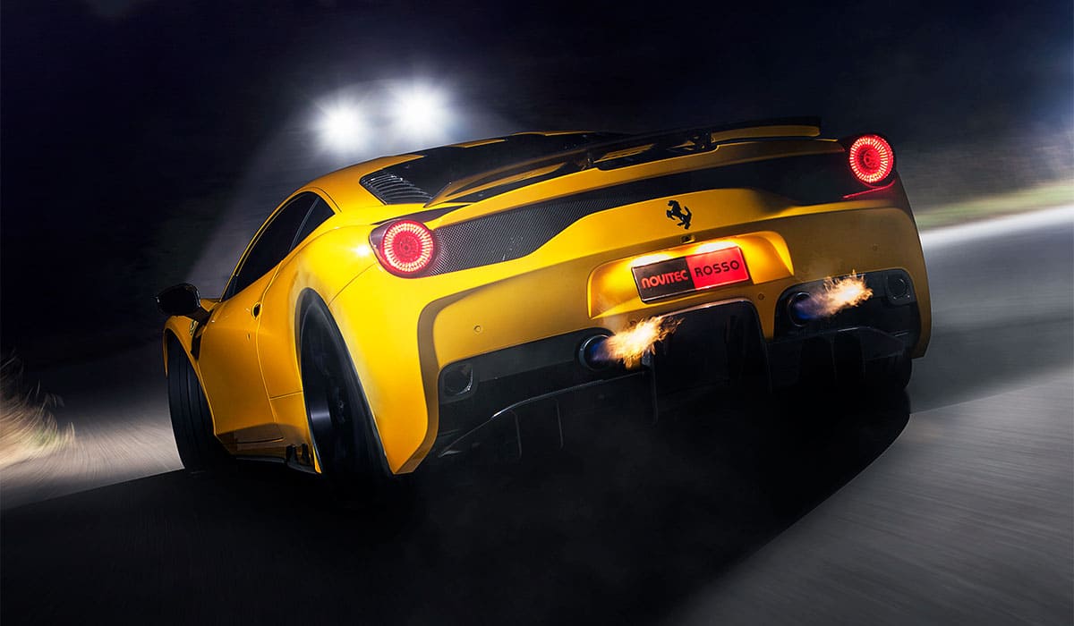 Выхлопная система Novitec Ferrari 458 Speciale