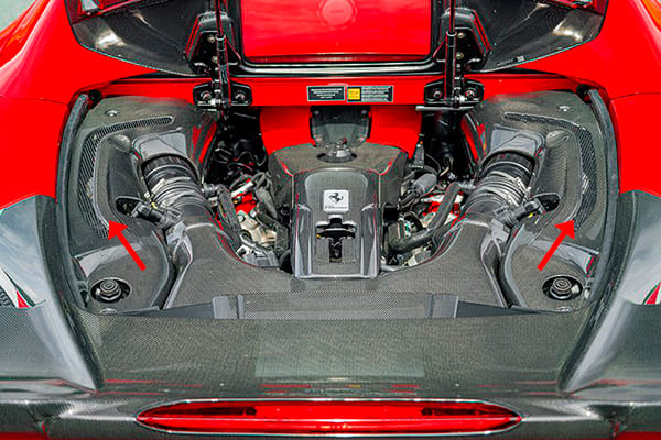 тюнинг обвес Capristo Ferrari F8
