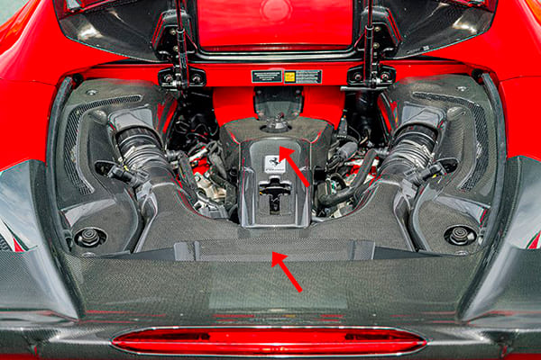 тюнинг обвес Capristo Ferrari F8
