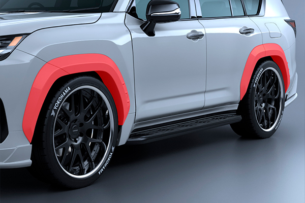 тюнинг обвес Artisan Spirits LX500d LX600 LX700h 2025 2024 2023 2022