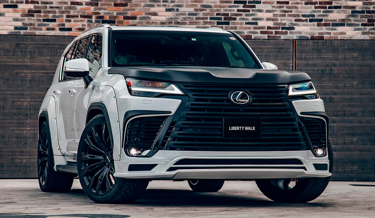 Обвес Liberty Walk Lexus LX500d LX600 LX700h 2025 2024 2023 2022