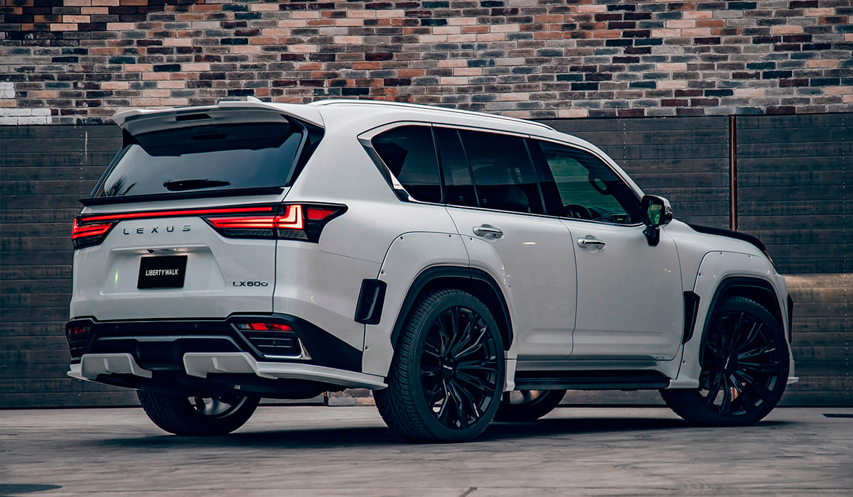 Обвес Liberty Walk Lexus LX500d LX600 LX700h 2025 2024 2023 2022