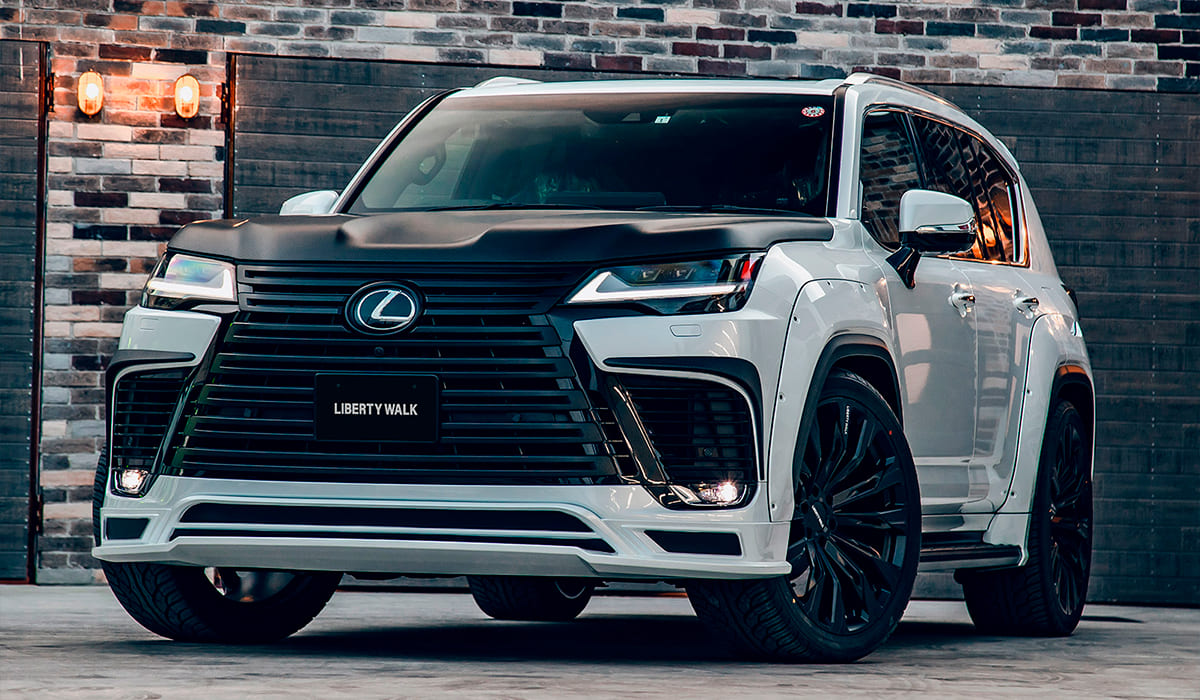 Обвес Liberty Walk Lexus LX500d LX600 LX700h 2025 2024 2023 2022