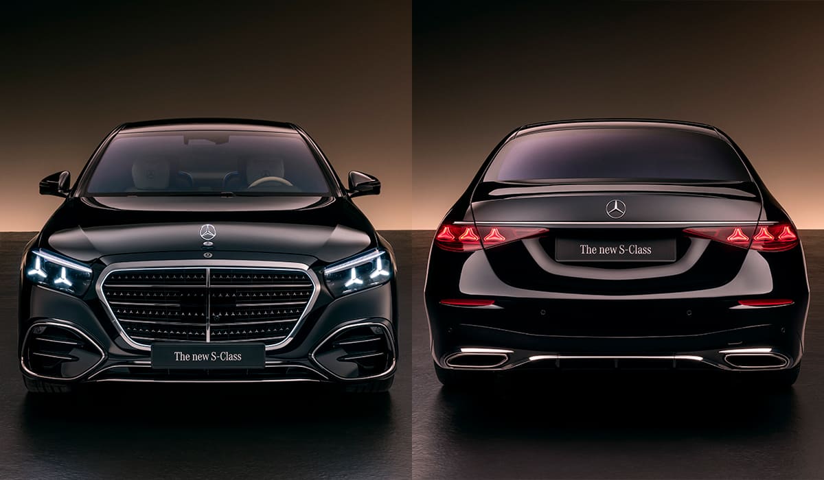 Рестайлинг Mercedes-Benz S-class W223 / Maybach Z223 в 2027 модельный год