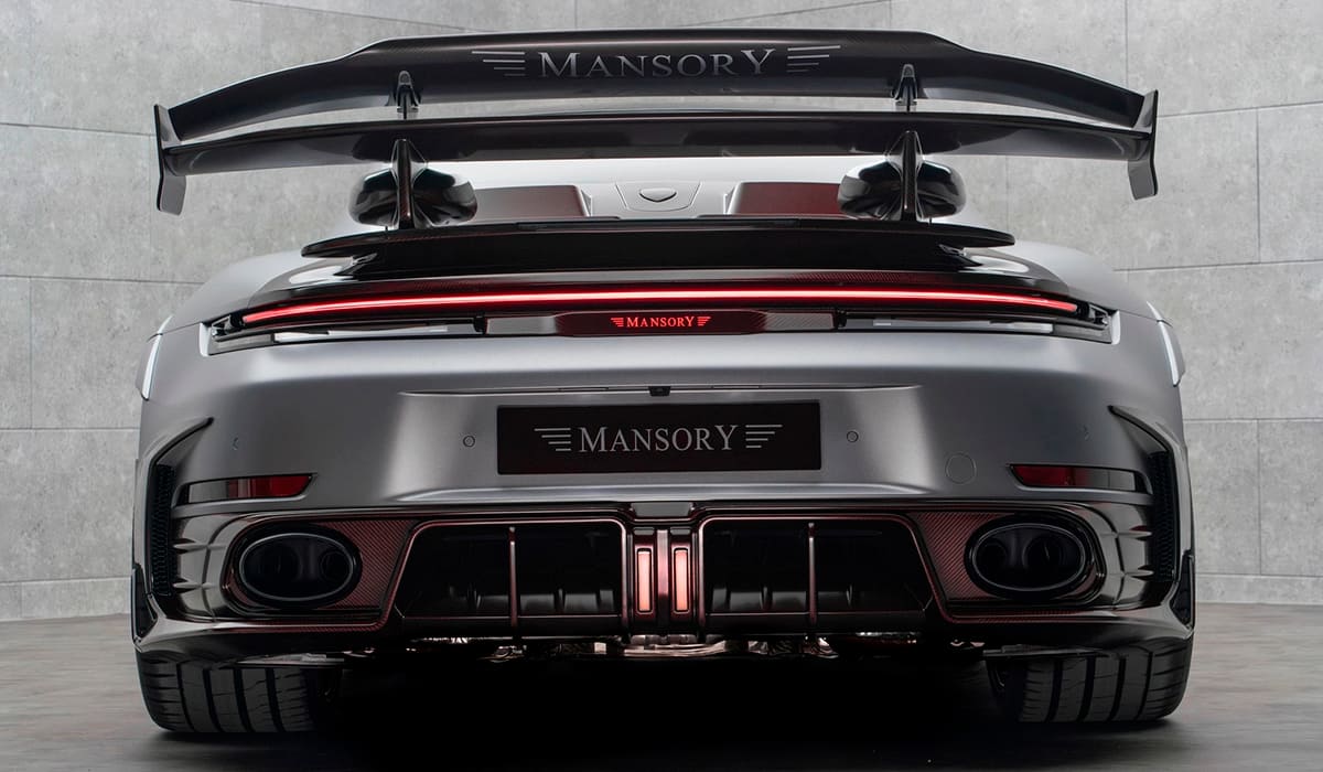 Обвес Mansory Porsche 911 Turbo 992.2 2027 2026 2025