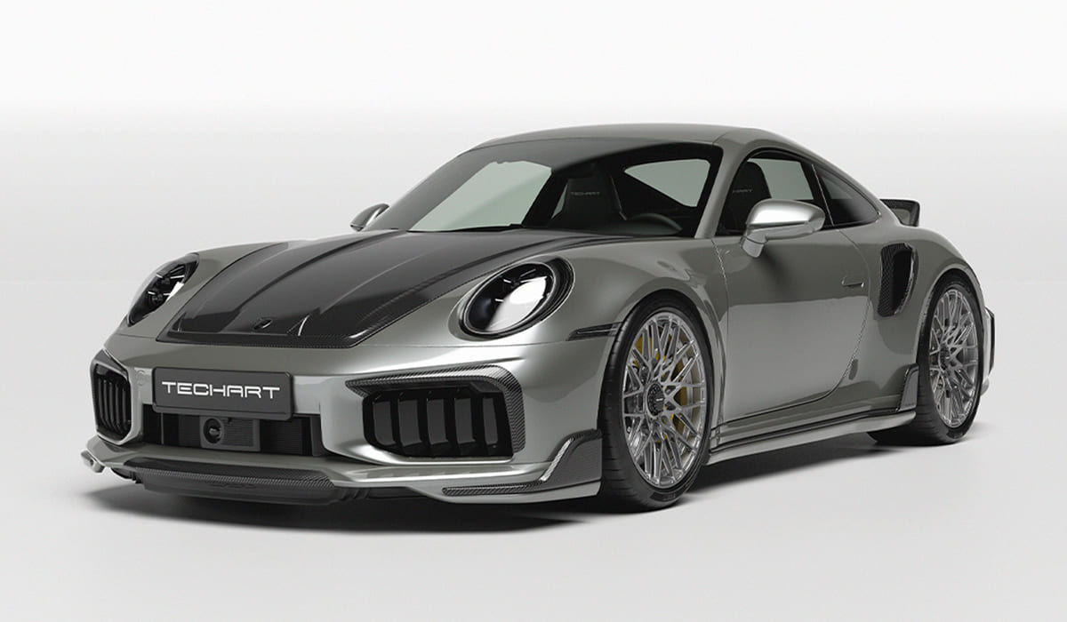 Обвес Techart Porsche 911 Turbo S 992.2 2026 2025 2024