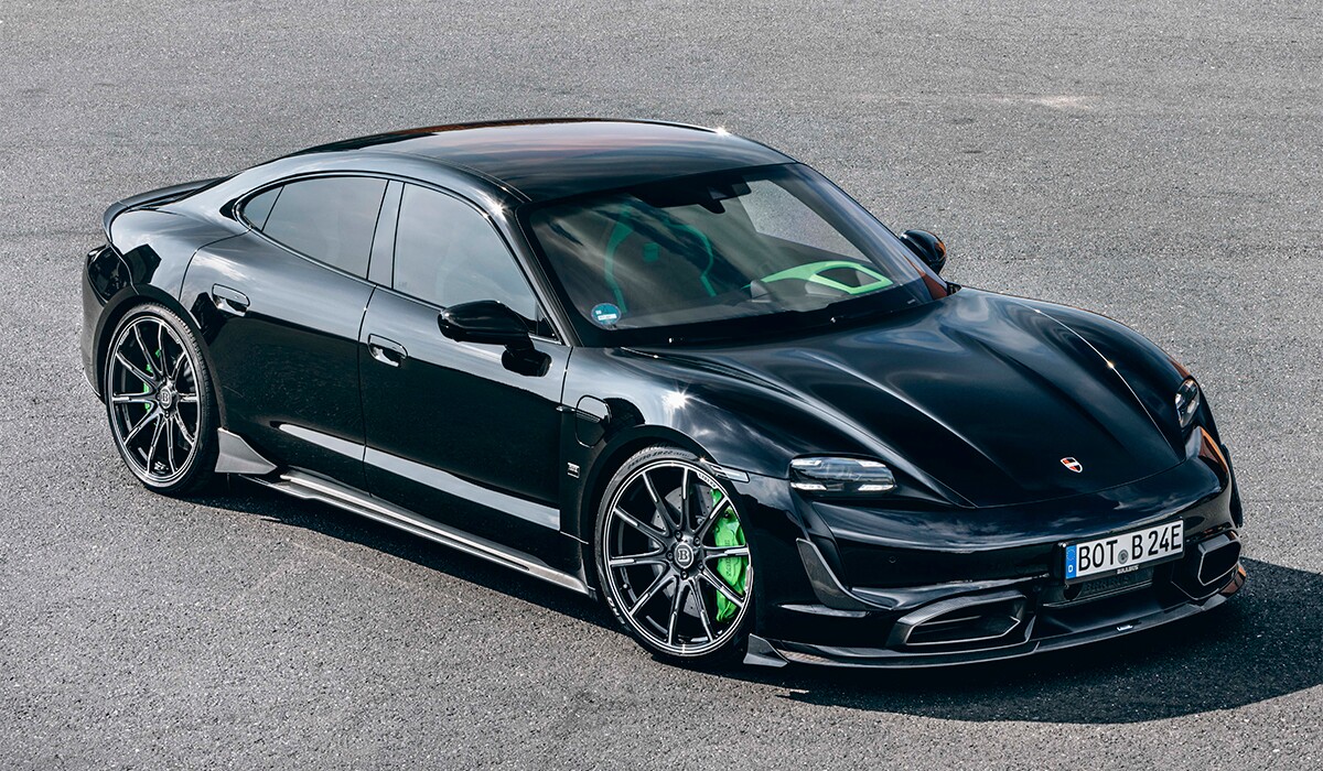 Обвес BRABUS Porsche Taycan Turbo S 2023 2022 2021 2020 2019