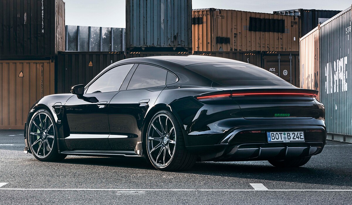 Обвес BRABUS Porsche Taycan Turbo S 2023 2022 2021 2020 2019