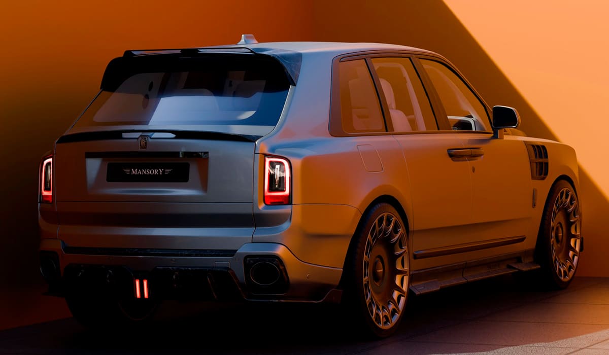 Обвес Mansory Soft kit Rolls-Royce Cullinan рестайлинг 2026 2025 2024