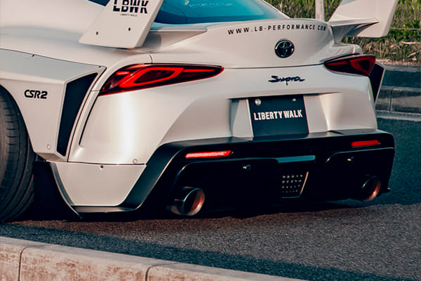 тюнинг обвес Liberty Walk Toyota Supra A90 2023 2022 2021 2020 2019