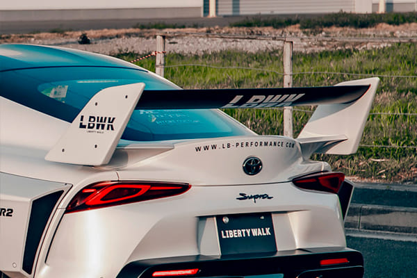 тюнинг обвес Liberty Walk Toyota Supra A90 2023 2022 2021 2020 2019