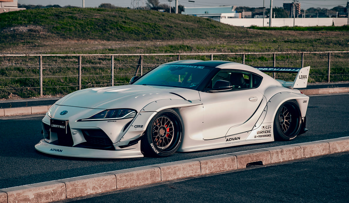 Обвес Liberty Walk Toyota Supra A90 2023 2022 2021 2020 2019 2018