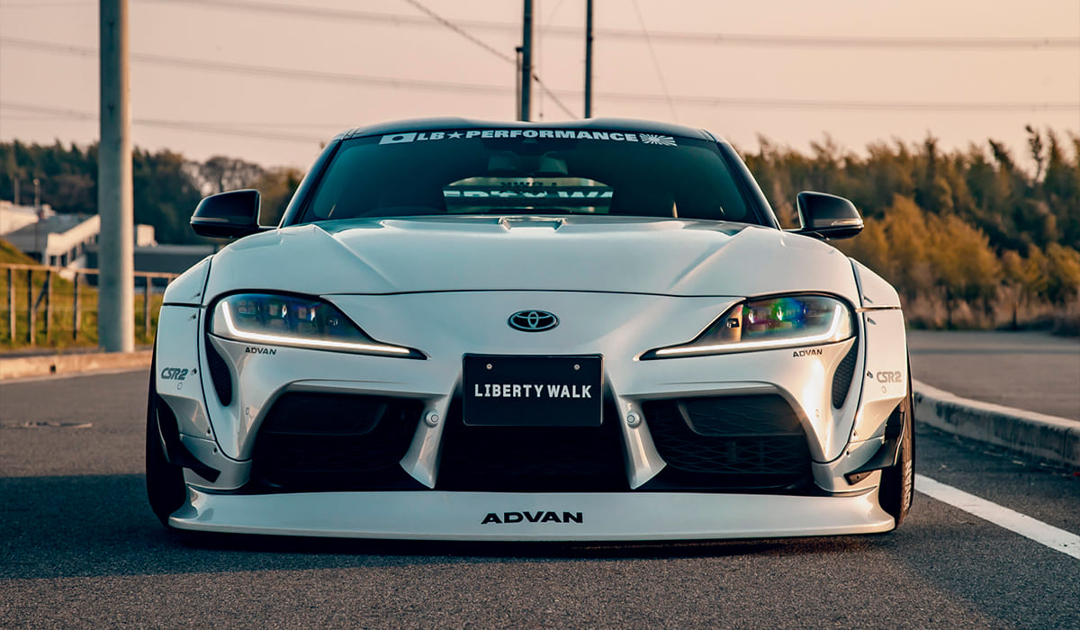 Обвес Liberty Walk Toyota Supra A90 2023 2022 2021 2020 2019 2018