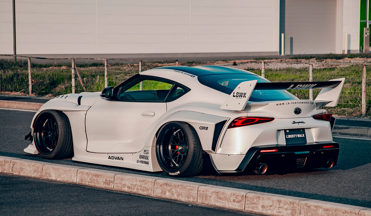 Обвес Liberty Walk Toyota Supra A90 2023 2022 2021 2020 2019 2018