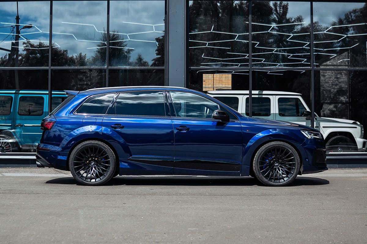 Установленный обвес ABT Sportsline Audi Q7 4M 1-ый рестайлинг