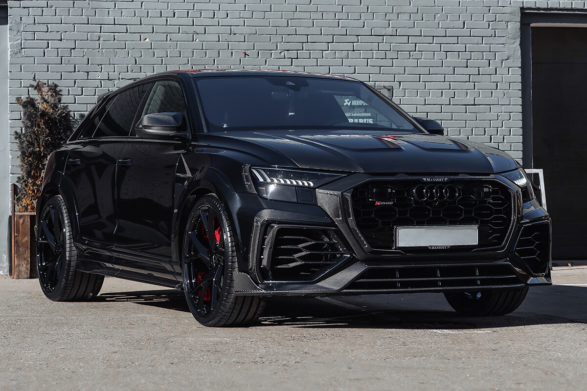 Установленный обвес Mansory Widebody Audi RSQ8 4M