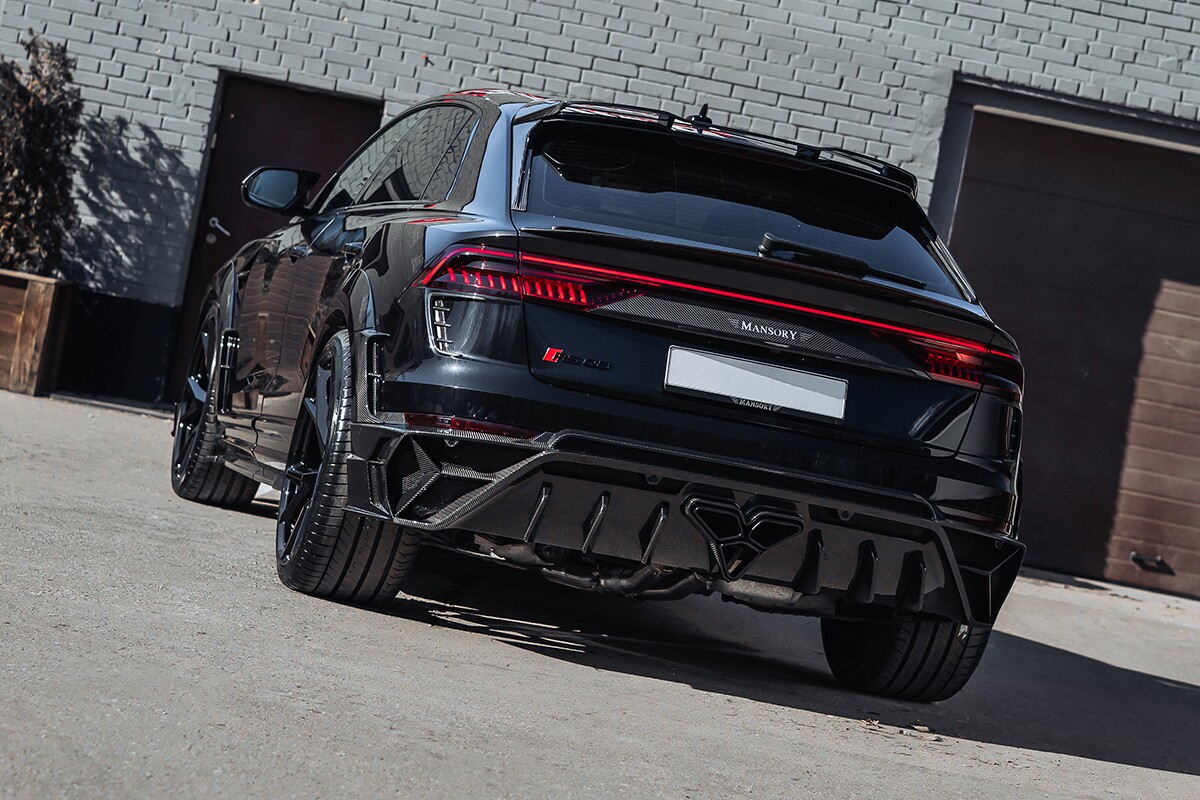 Установленный обвес Mansory Widebody Audi RSQ8 4M