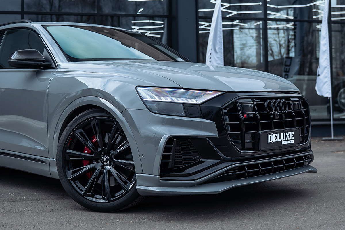Установленный обвес ABT Sportsline Audi SQ8 4M