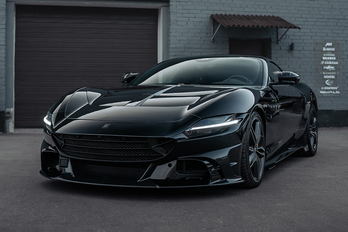 Установленный обвес Mansory Ferrari Roma