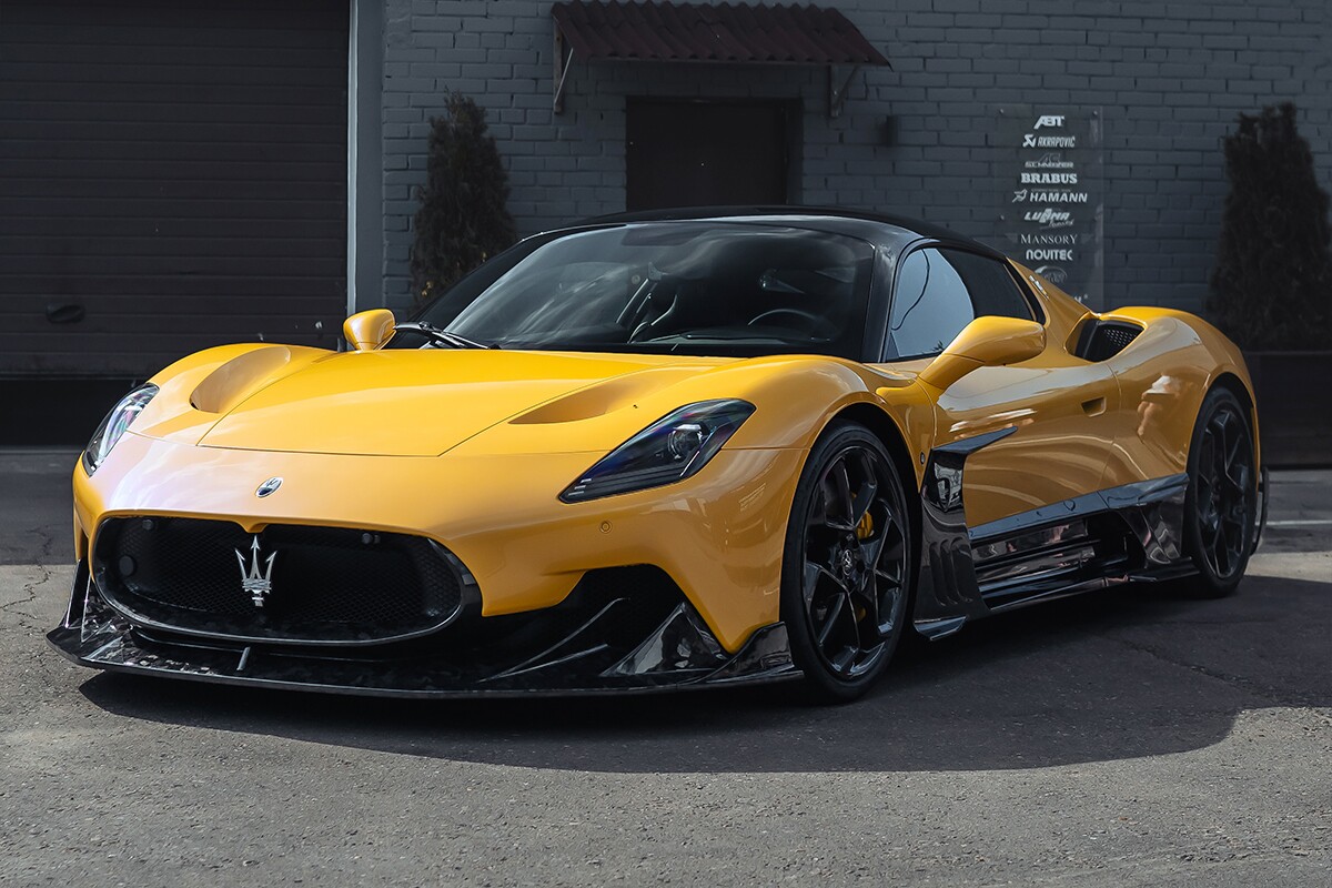 Установленный обвес Mansory Maserati MC20