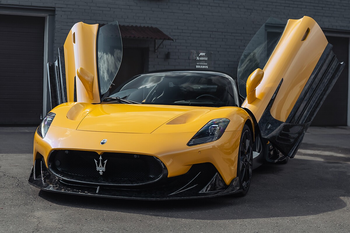 Установленный обвес Mansory Maserati MC20