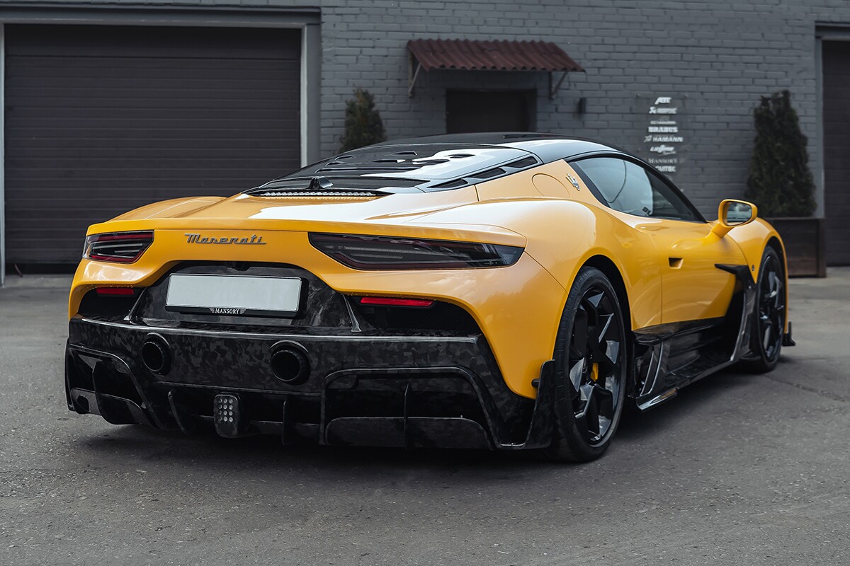 Установленный обвес Mansory Maserati MC20
