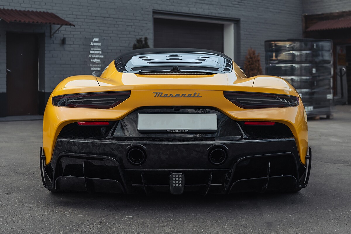 Установленный обвес Mansory Maserati MC20