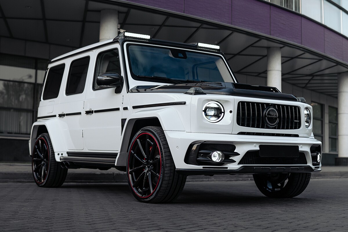 Установленный обвес Mansory Widebody Mercedes G63 W464
