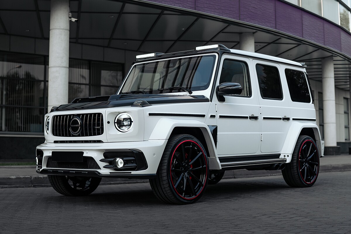 Установленный обвес Mansory Widebody Mercedes G63 W464