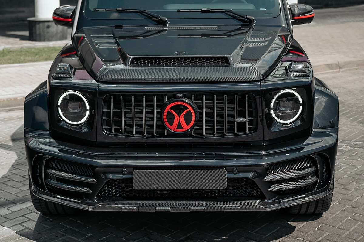 Установленный обвес Mansory Widebody Mercedes G63 W464