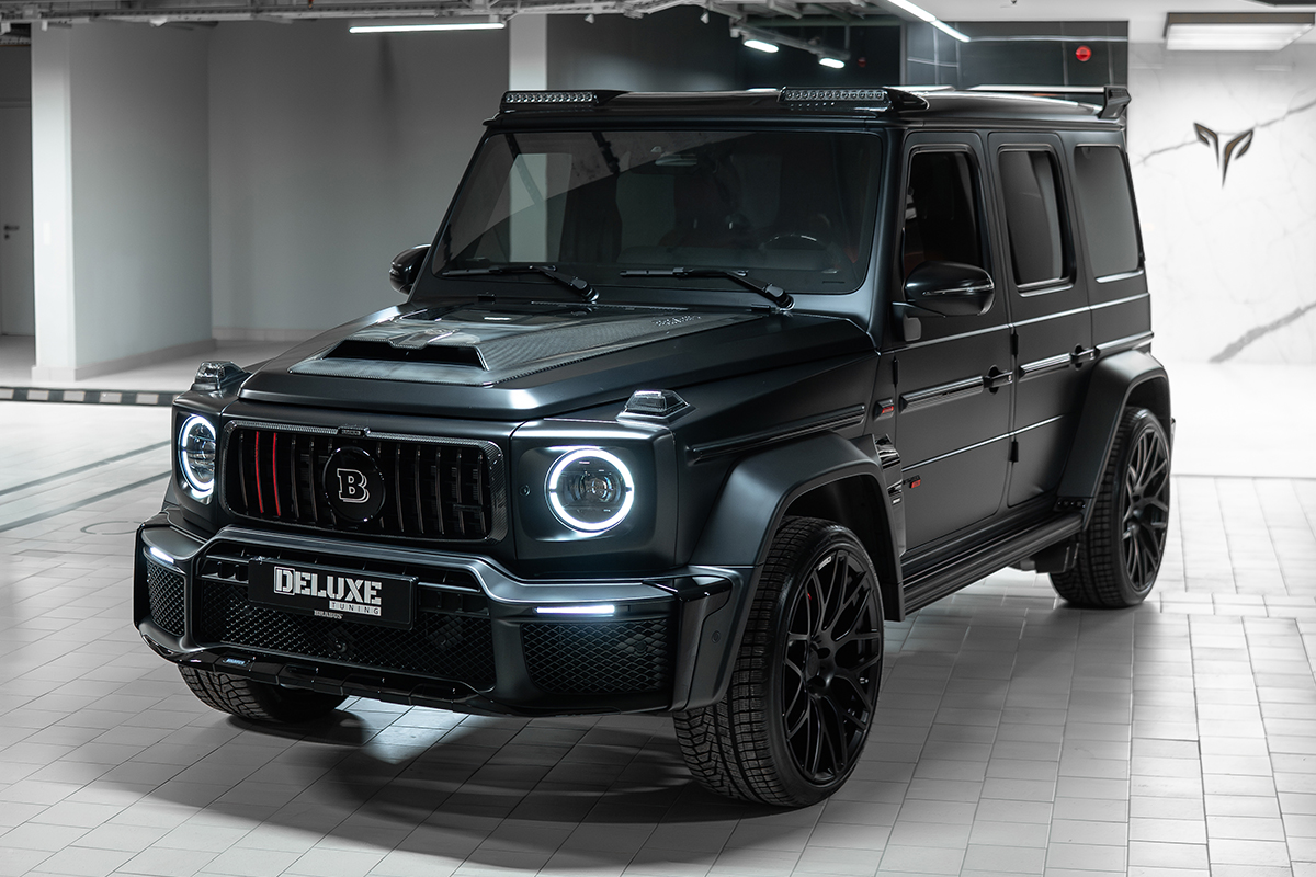 Установленный обвес BRABUS Widestar на Mercedes G63 W465