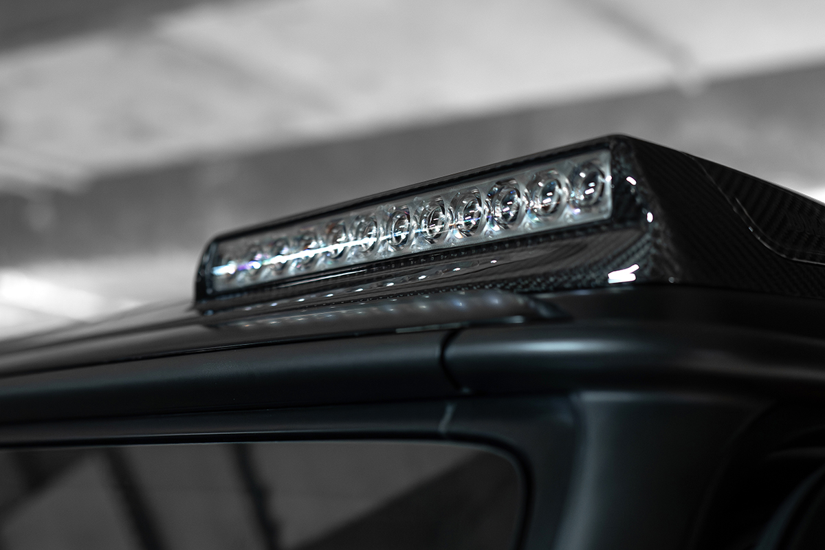 Установленный обвес BRABUS Widestar на Mercedes G63 W465