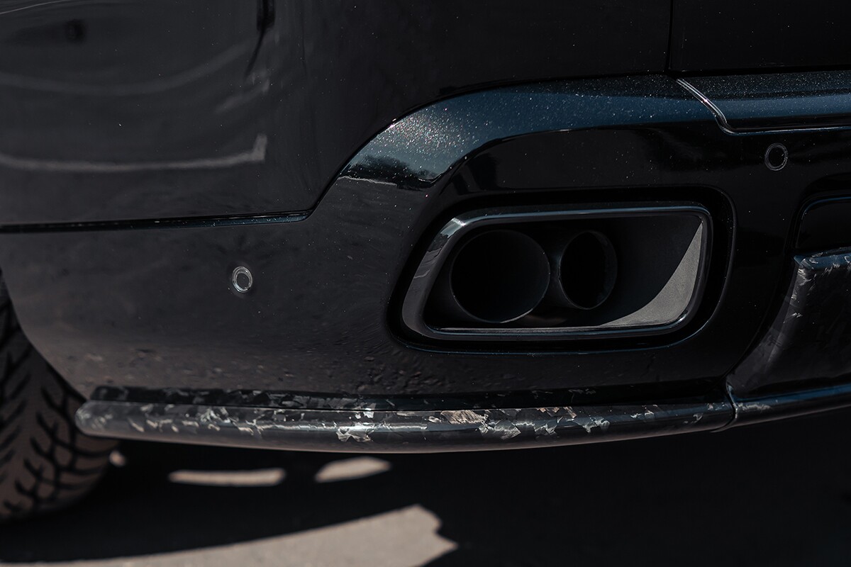 Установленный обвес Mansory Softkit Rolls-Royce Cullinan