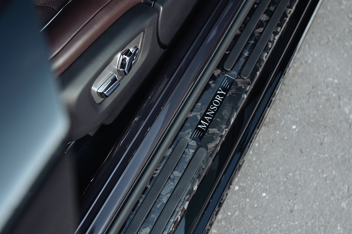 Установленный обвес Mansory Widebody Rolls-Royce Wraith